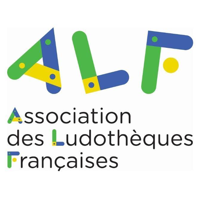 Logo de l'association des Ludothèques françaises (Alf)